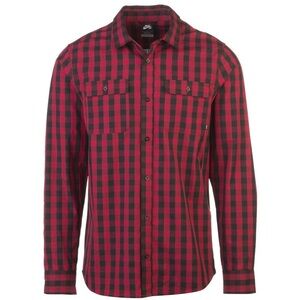 Nike SB Buffalo Plaid Cotton Button Down